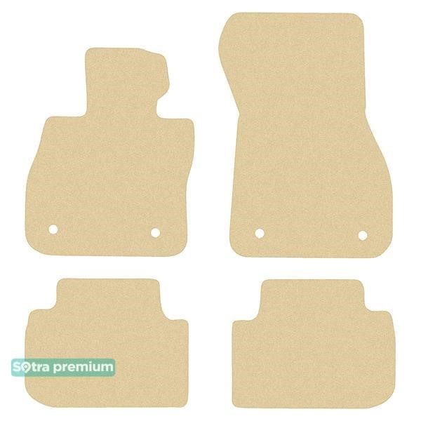 Sotra 90680-CH-BEIGE Sotra interior mat, two-layer Premium beige for BMW 2-series (F44) (gran coupe) 2020- 90680CHBEIGE: Buy near me in Poland at 2407.PL - Good price!