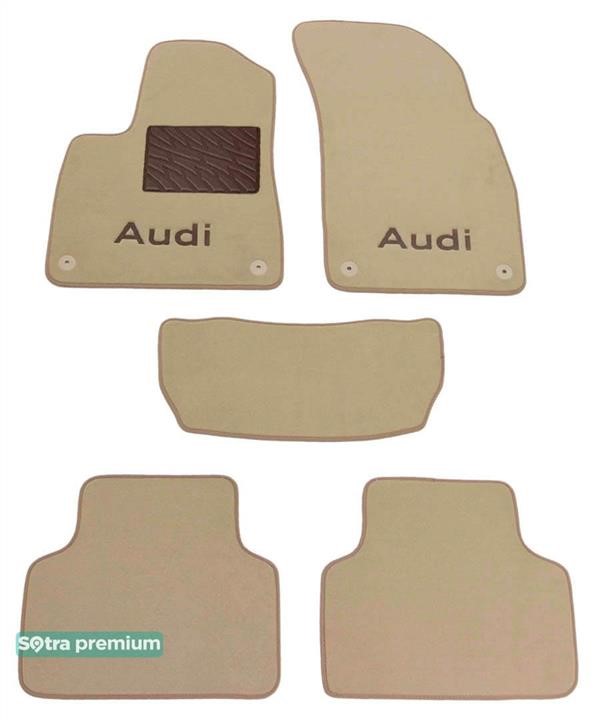 Sotra 90746-CH-BEIGE The carpets of the Sotra interior are two-layer Premium beige for Audi Q7/SQ7 (mkII)(1-2 row)(2 row without clips) 2020-, set 90746CHBEIGE: Buy near me in Poland at 2407.PL - Good price!