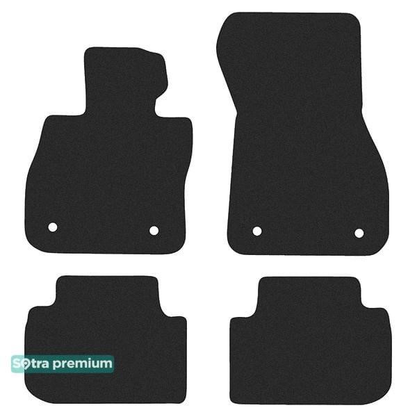 Sotra 90680-CH-BLACK Sotra interior mat, two-layer Premium black for BMW 2-series (F44) (gran coupe) 2020- 90680CHBLACK: Buy near me in Poland at 2407.PL - Good price!