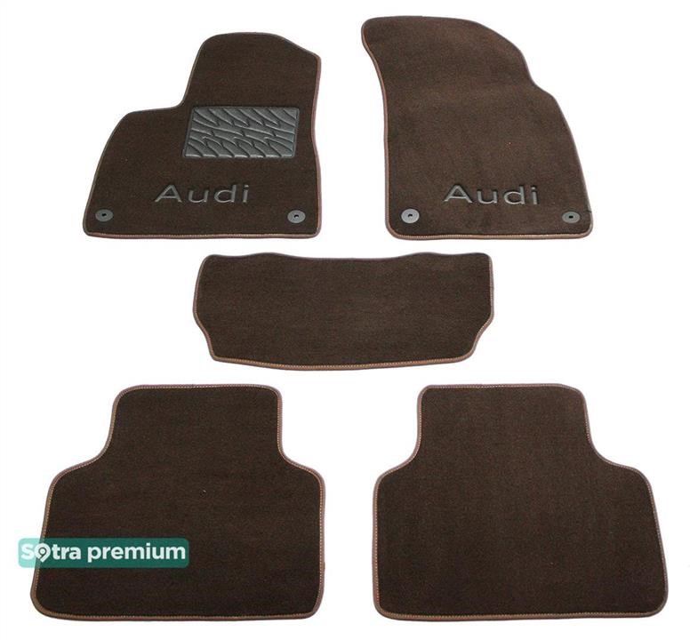 Sotra 90746-CH-CHOCO The carpets of the Sotra interior are two-layer Premium brown for Audi Q7/SQ7 (mkII)(1-2 row)(2 row without clips) 2020-, set 90746CHCHOCO: Buy near me in Poland at 2407.PL - Good price!