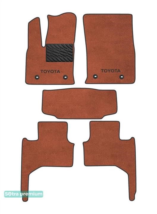 Sotra 90688-CH-TERRA The carpets of the Sotra interior are two-layer Premium terracotta for Toyota Land Cruiser (J300) 2021-, set 90688CHTERRA: Buy near me in Poland at 2407.PL - Good price!