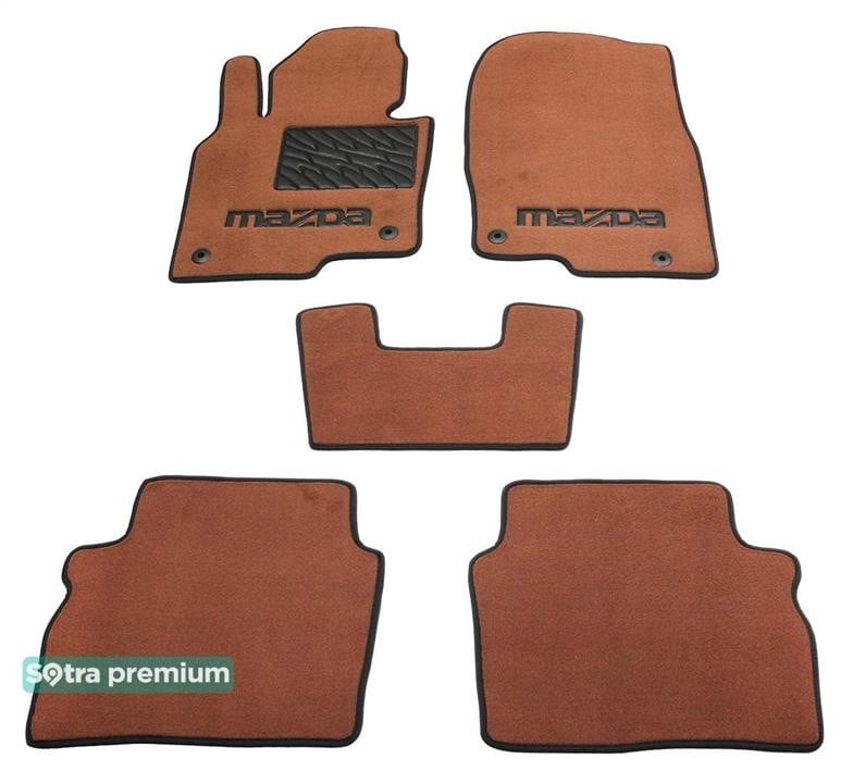 Sotra 90729-CH-TERRA The carpets of the Sotra interior are two-layer Premium terracotta for Mazda CX-5 (mkII) 2017-, set 90729CHTERRA: Buy near me in Poland at 2407.PL - Good price!