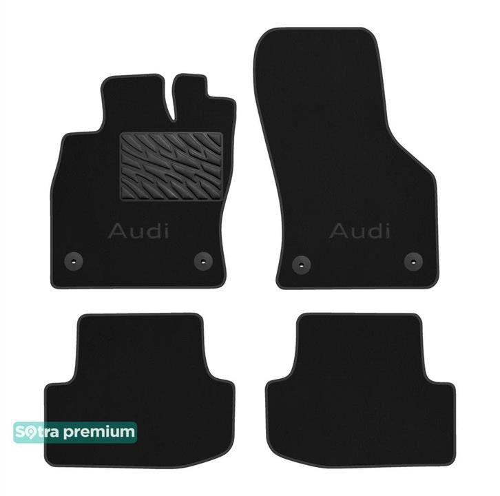 Sotra 90765-CH-BLACK The carpets of the Sotra interior are two-layer Premium black for Audi A3 (mkIV) 2020-, set 90765CHBLACK: Buy near me in Poland at 2407.PL - Good price!