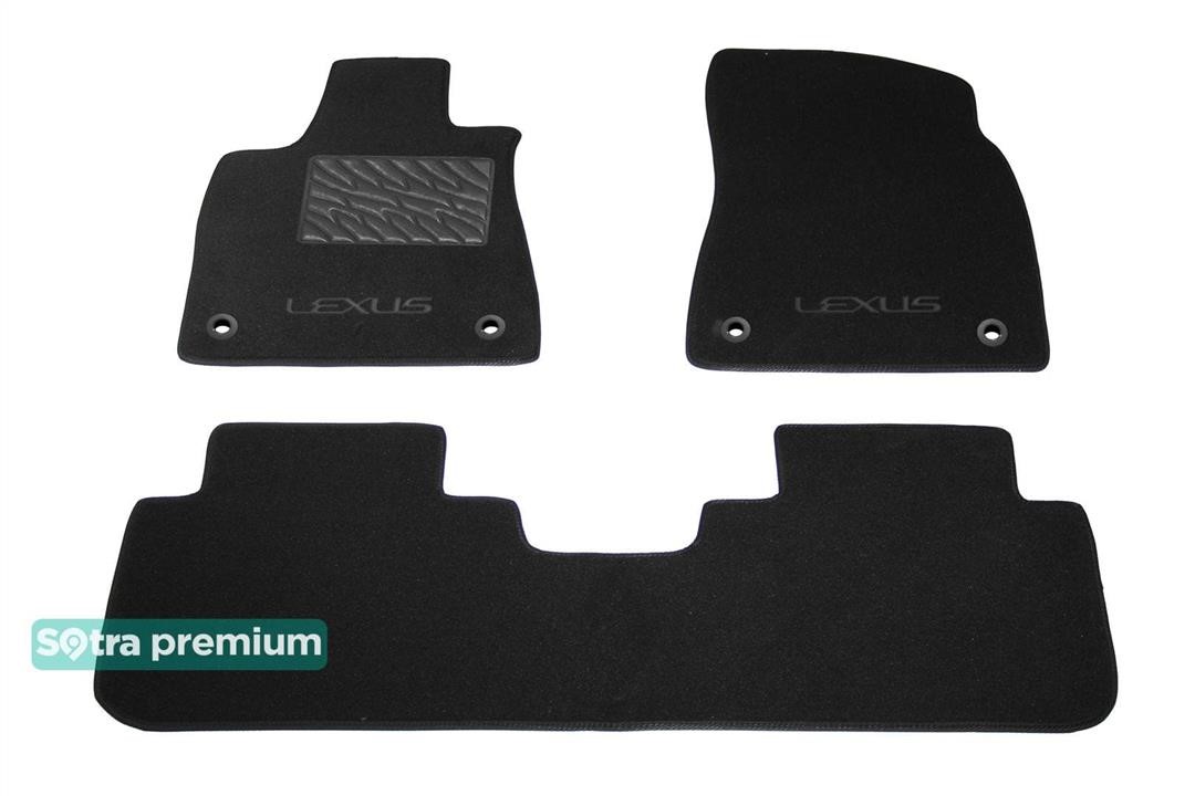 Sotra 90782-CH-BLACK The carpets of the Sotra interior are two-layer Premium black for Lexus RX (mkIV) 2016-2022, set 90782CHBLACK: Buy near me in Poland at 2407.PL - Good price!