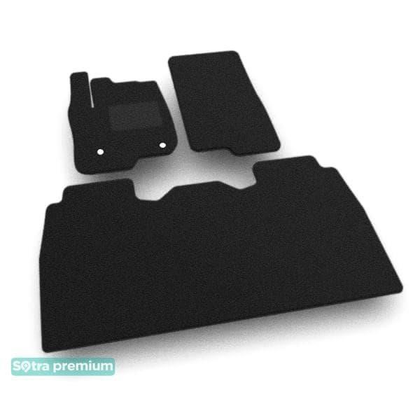 Sotra 90799-CH-BLACK The carpets of the Sotra interior are two-layer Premium black for GMC Sierra (mkV)(crew cab) 2019-, set 90799CHBLACK: Buy near me in Poland at 2407.PL - Good price!