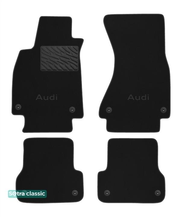 Sotra 90848-GD-BLACK Die Teppiche des Sotra-Interieurs sind zweischichtig Classic schwarz für Audi A6/S6/RS6 (mkIV)(C7) 2011-2018, satz 90848GDBLACK: Kaufen Sie zu einem guten Preis in Polen bei 2407.PL!