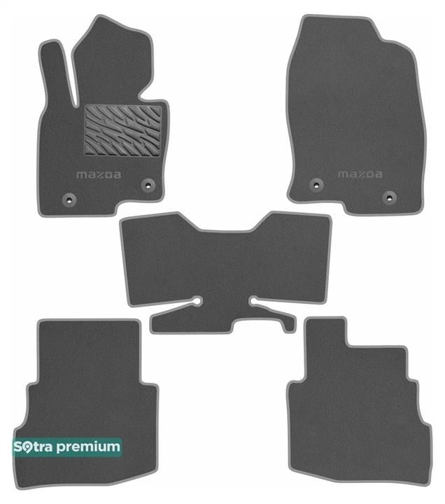 Sotra 90933-CH-GREY Dywany wnętrza Sotra są dwuwarstwowe Premium szary do Mazda CX-9 (mkII) (1-2 rzędy) 2016-, ustawić 90933CHGREY: Dobra cena w Polsce na 2407.PL - Kup Teraz!