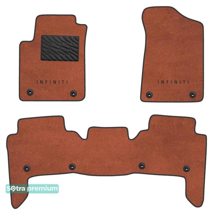 Sotra 90974-CH-TERRA The carpets of the Sotra interior are two-layer Premium terracotta for Infiniti QX80/QX56 (mkII)(Z62)(1-2 row) 2010-, set 90974CHTERRA: Buy near me at 2407.PL in Poland at an Affordable price!
