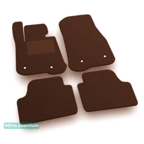 Sotra 05641-CH-CHOCO The carpets of the Sotra interior are two-layer Premium brown for BMW 4-series (F33; F83) (convertible) 2013-2020, set 05641CHCHOCO: Buy near me in Poland at 2407.PL - Good price!
