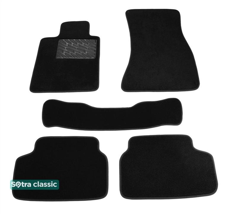 Sotra 06313-GD-BLACK The carpets of the Sotra interior are two-layer Classic black for BMW 6-series (G32)(Gran Turismo) 2017-, set 06313GDBLACK: Buy near me in Poland at 2407.PL - Good price!