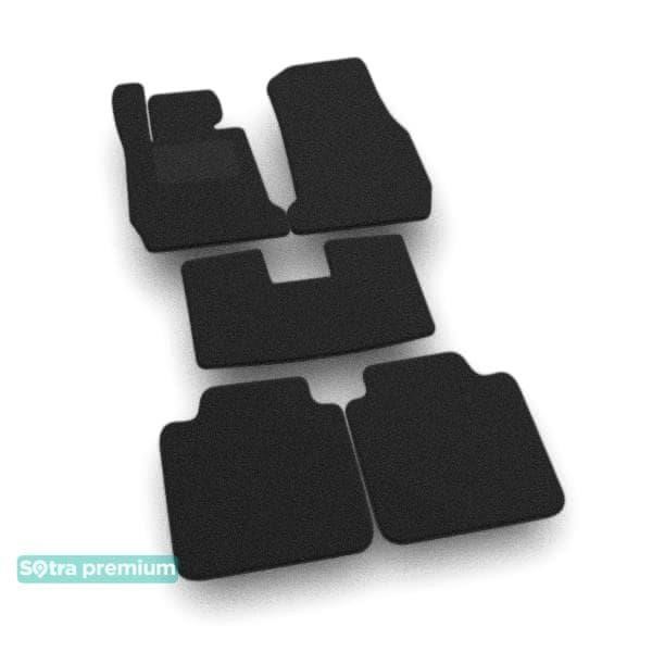 Sotra 07939-CH-BLACK The carpets of the Sotra interior are two-layer Premium black for BMW 3-series (F34)(Gran Turismo)(rear-wheel drive) 2013-2020, set 07939CHBLACK: Buy near me in Poland at 2407.PL - Good price!