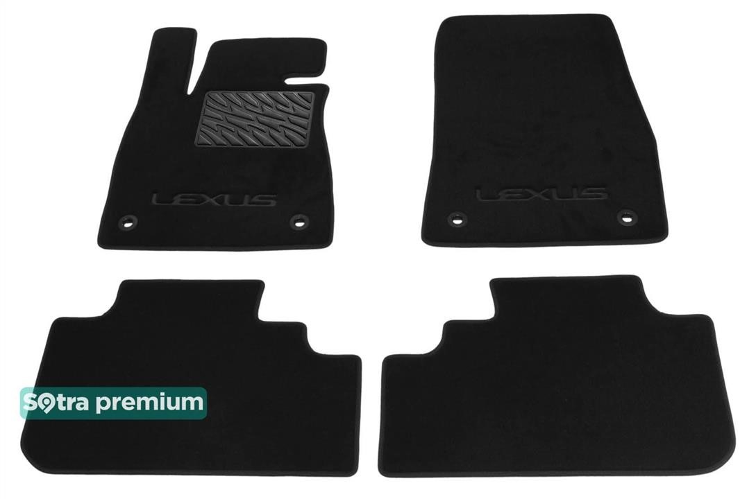 Sotra 08532-CH-GRAPHITE Коврики салона Sotra двухслойные Premium темно-серые для Lexus RX (mkIV) 2016-2022, комплект 08532CHGRAPHITE: Отличная цена - Купить в Польше на 2407.PL!