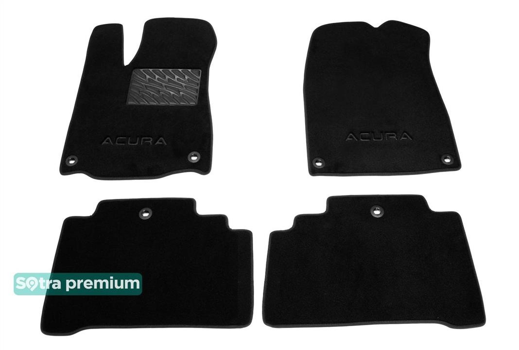 Sotra 08689-CH-GRAPHITE The carpets of the Sotra interior are two-layer Premium dark-gray for Acura MDX (mkIII) (1-2 row) 2014-2020, set 08689CHGRAPHITE: Buy near me in Poland at 2407.PL - Good price!