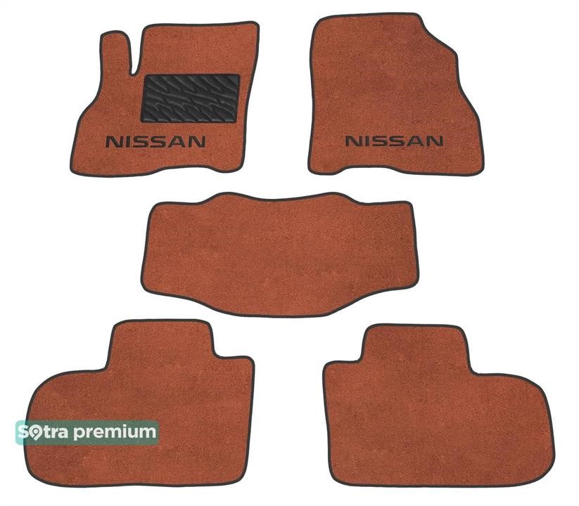 Sotra 09109-CH-TERRA Sotra interior mat, two-layer Premium terracotta for Nissan Leaf (mkII) 2017- 09109CHTERRA: Buy near me in Poland at 2407.PL - Good price!