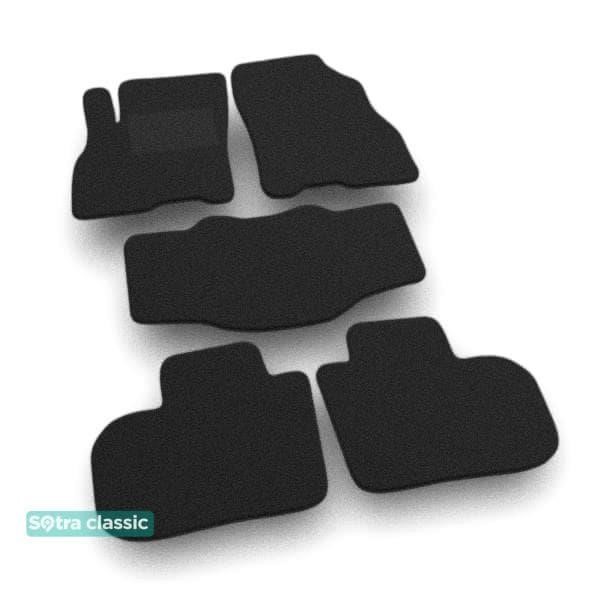 Sotra 09109-GD-BLACK Sotra interior mat, two-layer Classic black for Nissan Leaf (mkII) 2017- 09109GDBLACK: Buy near me in Poland at 2407.PL - Good price!