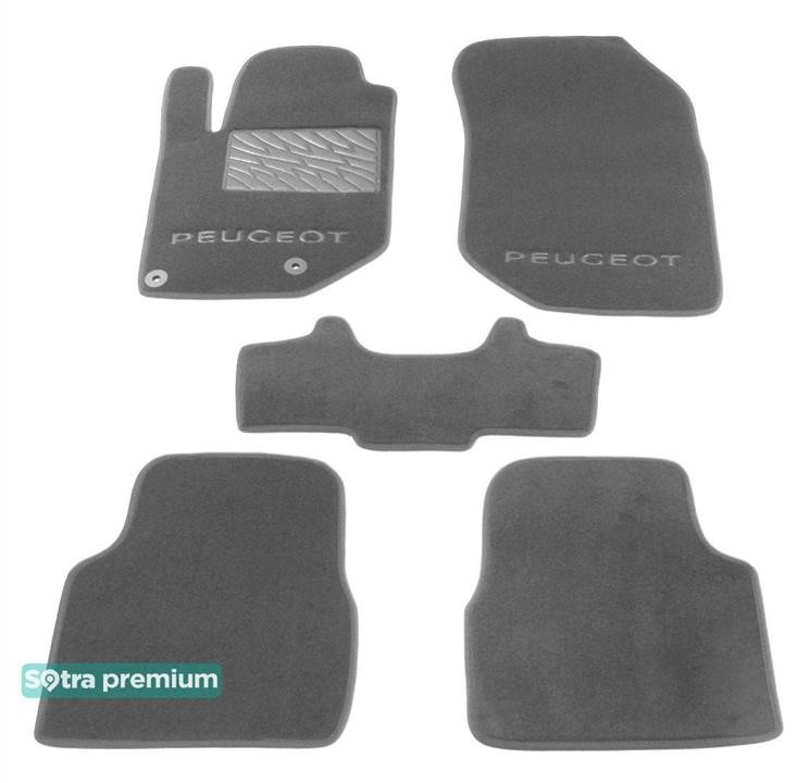 Sotra 09166-CH-GREY Sotra interior mat, two-layer Premium gray for Peugeot 208 (mkII); 2008 (mkII) 2019- 09166CHGREY: Buy near me in Poland at 2407.PL - Good price!