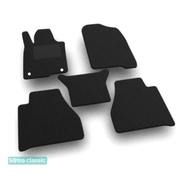 Sotra 09172-GD-BLACK The carpets of the Sotra interior are two-layer Classic black for Mercedes-Benz X-Class (W470) 2017-2020, set 09172GDBLACK: Buy near me in Poland at 2407.PL - Good price!