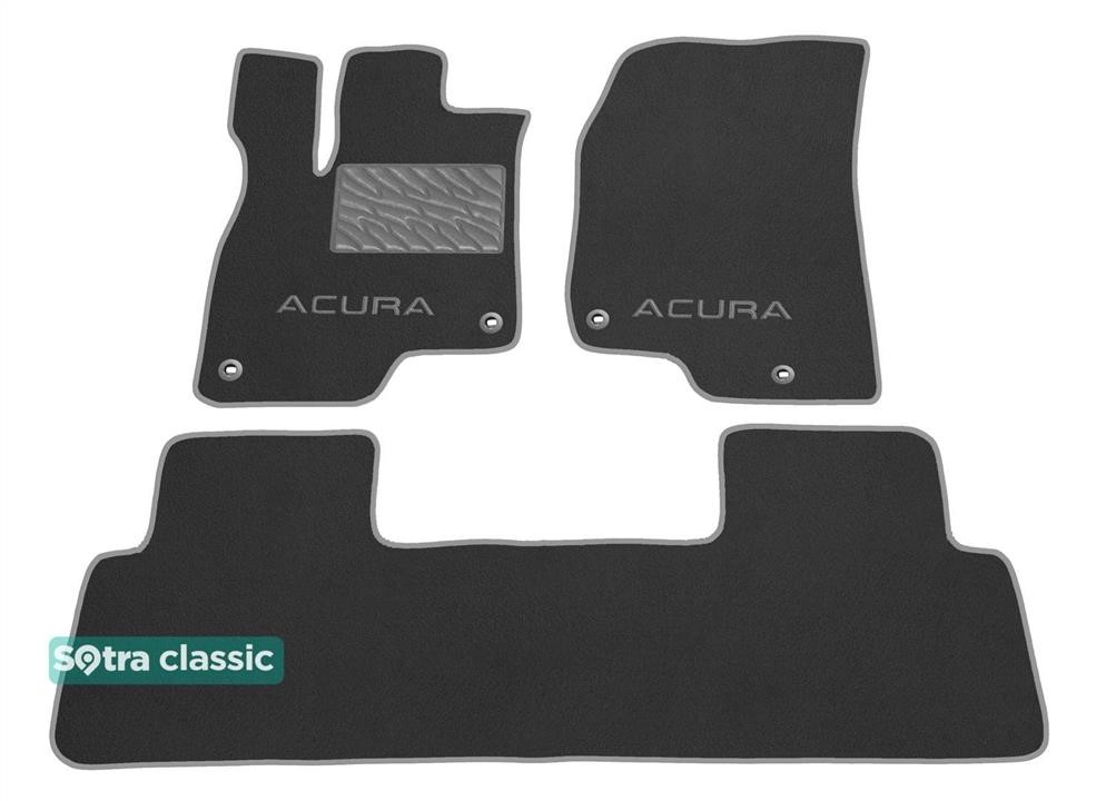 Sotra 09245-GD-GREY The carpets of the Sotra interior are two-layer Classic gray for Acura RDX (mkIII) 2019-, set 09245GDGREY: Buy near me in Poland at 2407.PL - Good price!