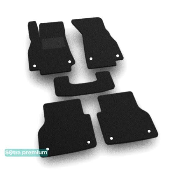 Sotra 09259-CH-BLACK The carpets of the Sotra interior are two-layer Premium black for Audi A6/S6/RS6 (mkV)(C8) 2018-; A7/S7/RS7 (mkII) 2018-, set 09259CHBLACK: Buy near me in Poland at 2407.PL - Good price!