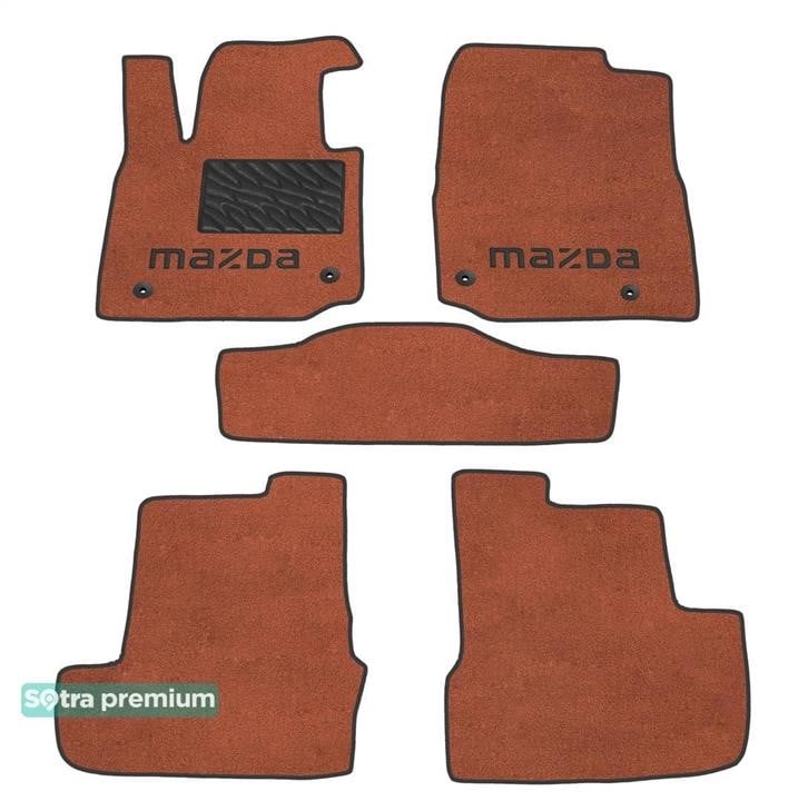 Sotra 09561-CH-TERRA Die Teppiche des Sotra-Interieurs sind zweischichtig Premium terrakotta für Mazda MX-30 (mkI) 2020-, satz 09561CHTERRA: Bestellen Sie in Polen zu einem guten Preis bei 2407.PL!