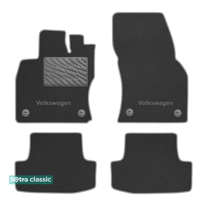 Sotra 90094-GD-GREY The carpets of the Sotra interior are two-layer Classic gray for Volkswagen T-Roc (mkI) 2017-, set 90094GDGREY: Buy near me in Poland at 2407.PL - Good price!