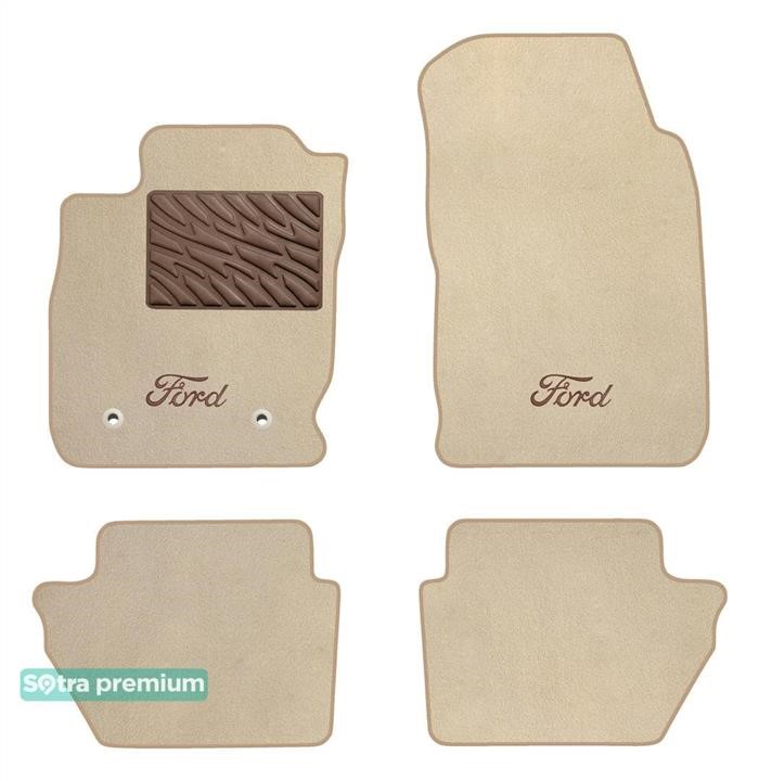Sotra 90206-CH-BEIGE The carpets of the Sotra interior are two-layer Premium beige for Ford Ecosport (mkII) 2017-, set 90206CHBEIGE: Buy near me in Poland at 2407.PL - Good price!