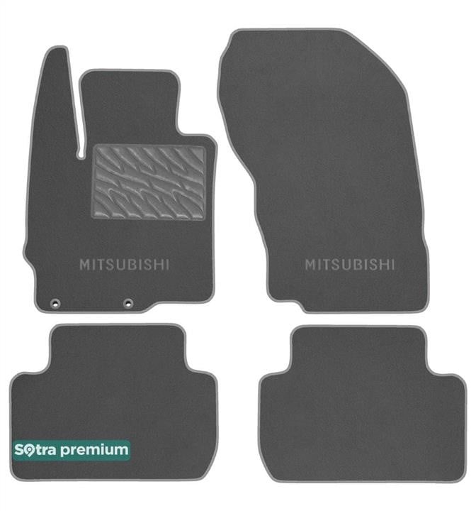 Sotra 90217-CH-GREY The carpets of the Sotra interior are two-layer Premium gray for Mitsubishi Eclipse Cross (mkI) 2017-, set 90217CHGREY: Buy near me at 2407.PL in Poland at an Affordable price!