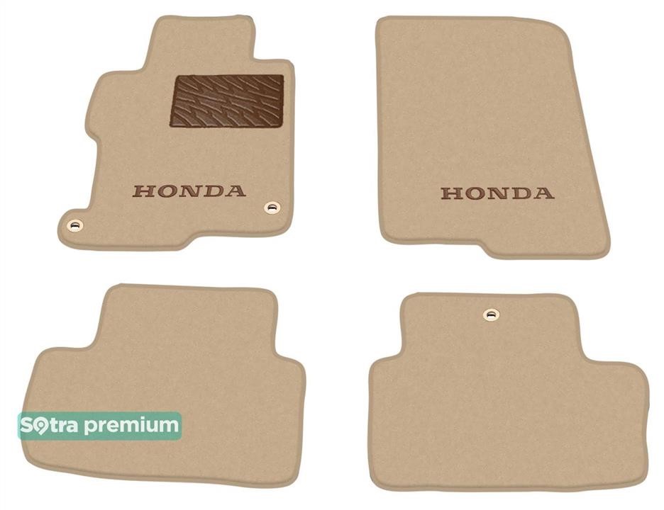 Sotra 90388-CH-BEIGE The carpets of the Sotra interior are two-layer Premium beige for Honda Accord (mkIX)(CT)(coupe) 2012-2017 (USA), set 90388CHBEIGE: Buy near me in Poland at 2407.PL - Good price!
