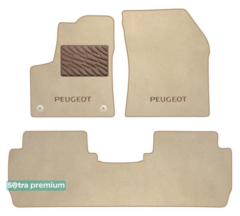 Sotra 90434-CH-BEIGE The carpets of the Sotra interior are two-layer Premium beige for Peugeot 5008 (mkII) 2017-, set 90434CHBEIGE: Buy near me in Poland at 2407.PL - Good price!