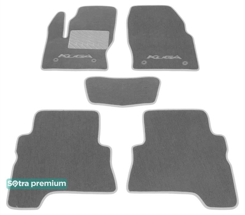 Sotra 90390-CH-GREY Die Teppiche des Sotra-Interieurs sind zweischichtig Premium grau für Ford Kuga (mkII) 2016-2020, satz 90390CHGREY: Kaufen Sie zu einem guten Preis in Polen bei 2407.PL!
