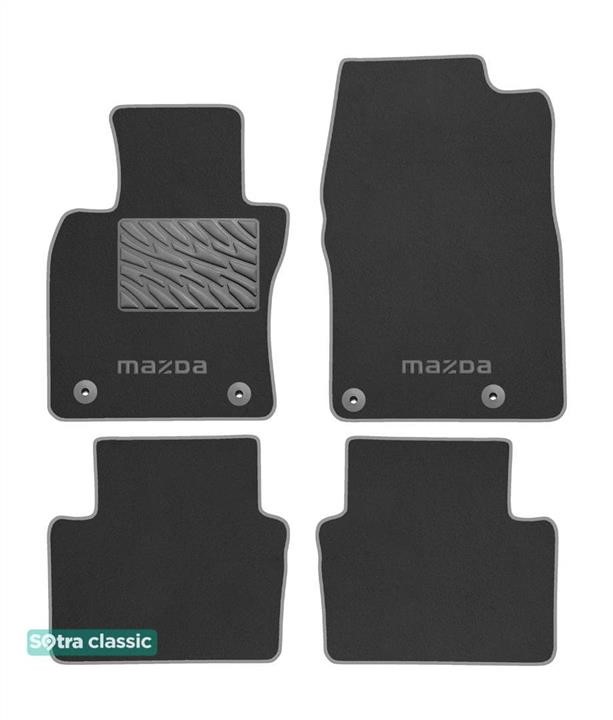 Sotra 90471-GD-GREY The carpets of the Sotra interior are two-layer Classic gray for Mazda 3 (mkIV) 2019-, set 90471GDGREY: Buy near me in Poland at 2407.PL - Good price!