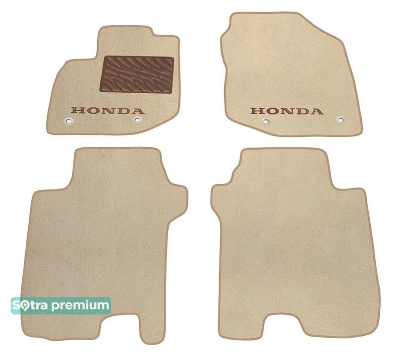 Sotra 90498-CH-BEIGE Die Teppiche des Sotra-Interieurs sind zweischichtig Premium beige für Honda Jazz / Fit (mkIII) 2008-2013, satz 90498CHBEIGE: Kaufen Sie zu einem guten Preis in Polen bei 2407.PL!