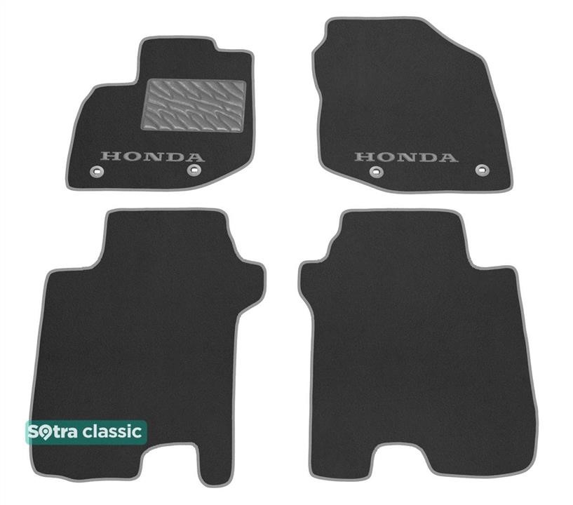 Sotra 90498-GD-GREY Die Teppiche des Sotra-Interieurs sind zweischichtig Classic grau für Honda Jazz / Fit (mkIII) 2008-2013, satz 90498GDGREY: Kaufen Sie zu einem guten Preis in Polen bei 2407.PL!