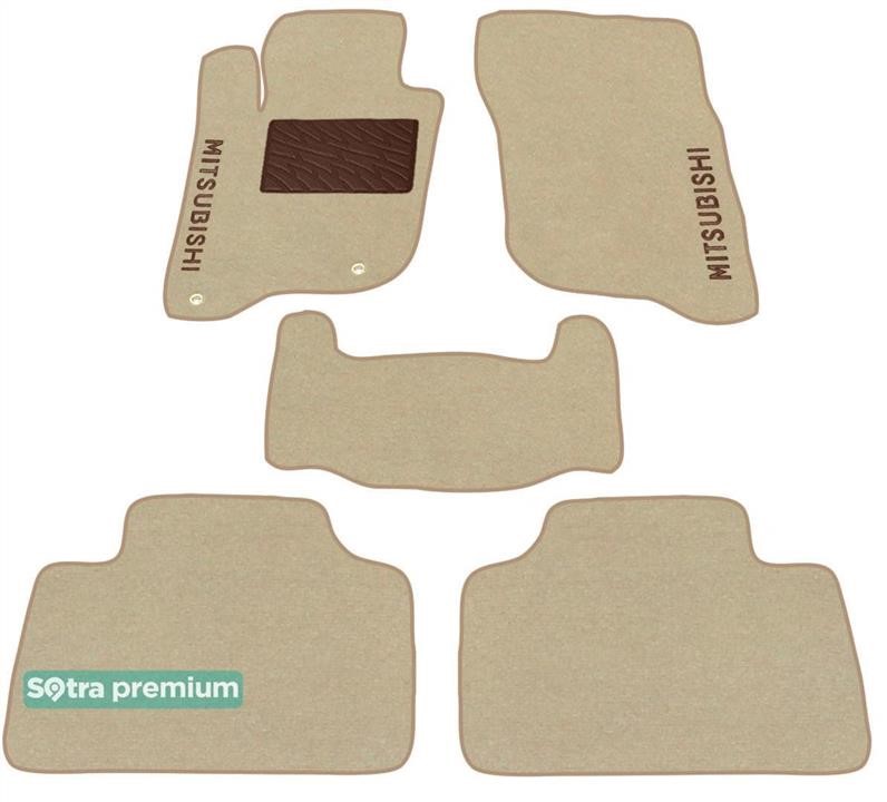 Sotra 90394-CH-BEIGE The carpets of the Sotra interior are two-layer Premium beige for Mitsubishi Pajero Sport (mkIII) (2 grommets) 2015-, set 90394CHBEIGE: Buy near me in Poland at 2407.PL - Good price!