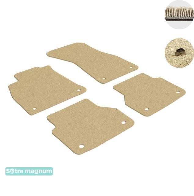 Sotra 90442-MG20-BEIGE The carpets of the Sotra interior are two-layer Magnum beige for Audi A6/S6/RS6 (mkV)(C8) 2018-; A7/S7/RS7 (mkII) 2018-, set 90442MG20BEIGE: Buy near me in Poland at 2407.PL - Good price!
