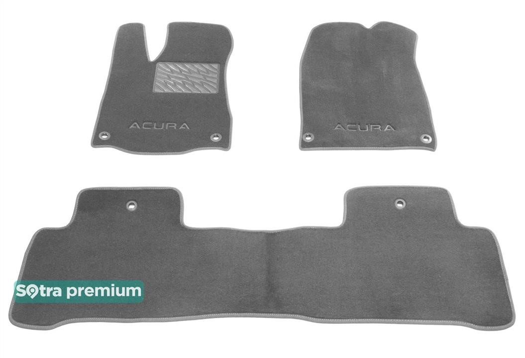 Sotra 90395-CH-GREY The carpets of the Sotra interior are two-layer Premium gray for Acura MDX (mkIII) (1-2 row) 2014-2020, set 90395CHGREY: Buy near me in Poland at 2407.PL - Good price!