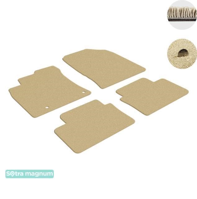 Sotra 90445-MG20-BEIGE The carpets of the Sotra interior are two-layer Magnum beige for Kia Ceed (mkIII) (hatchback) 2018-; XCeed (mkI) 2019-, set 90445MG20BEIGE: Buy near me in Poland at 2407.PL - Good price!