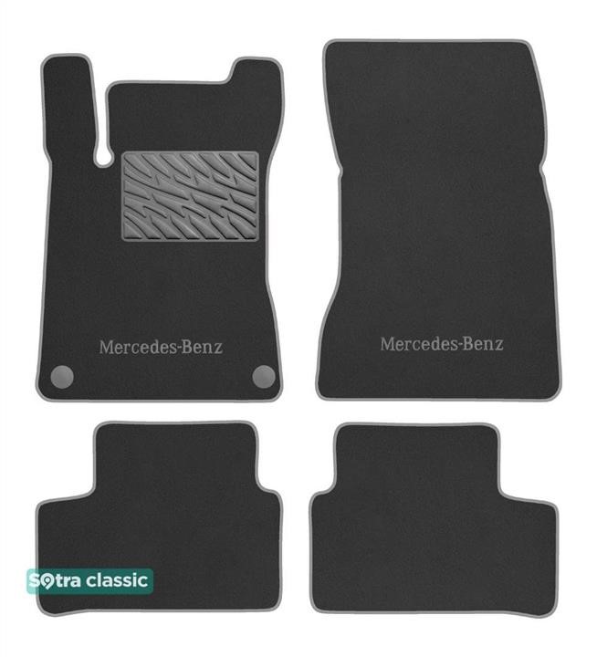 Sotra 90450-GD-GREY The carpets of the Sotra interior are two-layer Classic gray for Mercedes-Benz A/B/CLA/GLA-Class (W177; V177; W247; C118; X118; H247) 2018-, set 90450GDGREY: Buy near me at 2407.PL in Poland at an Affordable price!