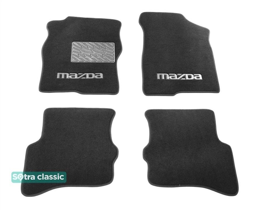 Sotra 90492-GD-GREY The carpets of the Sotra interior are two-layer Classic gray for Mazda 323F (mkVI)(BG) 1989-1994, set 90492GDGREY: Buy near me in Poland at 2407.PL - Good price!