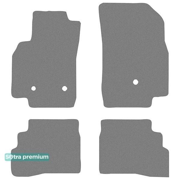 Sotra 90514-CH-GREY The carpets of the Sotra interior are two-layer Premium gray for Chevrolet Spark (mkIV) 2015-2022, set 90514CHGREY: Buy near me in Poland at 2407.PL - Good price!