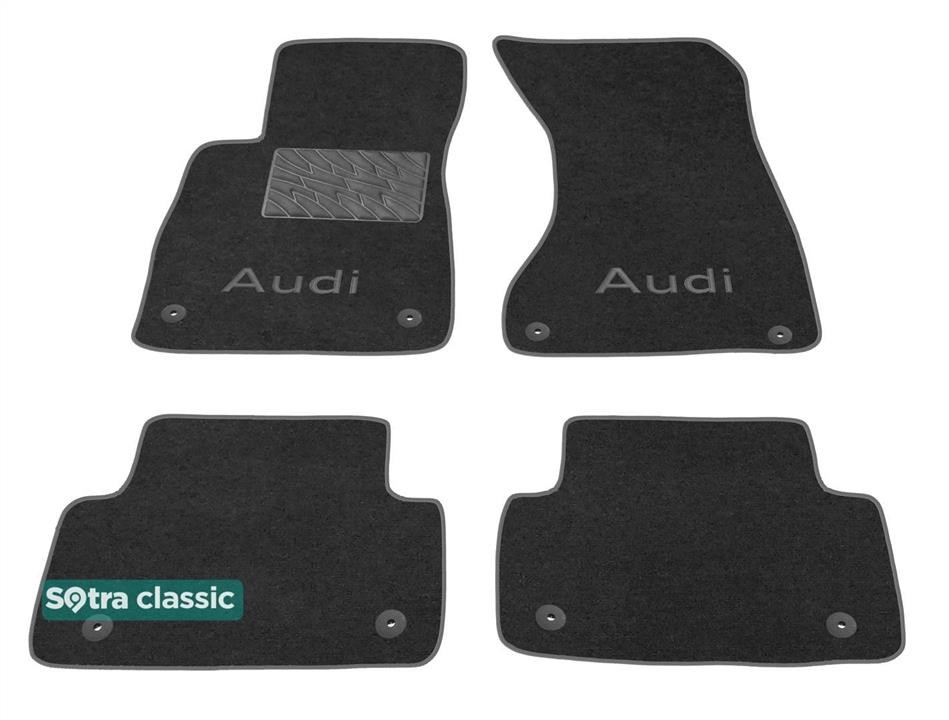 Sotra 90495-GD-GREY The carpets of the Sotra interior are two-layer Classic gray for Audi A4/S4/RS4 (mkV)(B9) 2015-2023, set 90495GDGREY: Buy near me in Poland at 2407.PL - Good price!