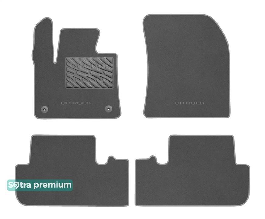 Sotra 90556-CH-GREY Dywany wnętrza Sotra są dwuwarstwowe Premium szary do Citroen DS7 Crossback (mkI) 2017-, ustawić 90556CHGREY: Dobra cena w Polsce na 2407.PL - Kup Teraz!