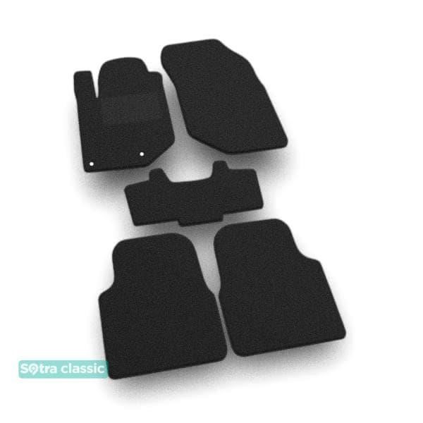Sotra 90550-GD-BLACK The carpets of the Sotra interior are two-layer Classic black for Opel Corsa (mkVI)(F) 2019-, set 90550GDBLACK: Buy near me in Poland at 2407.PL - Good price!