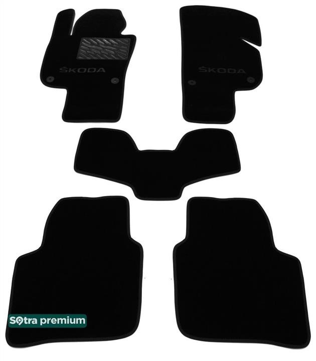 Sotra 90664-CH-BLACK Dywany wnętrza Sotra są dwuwarstwowe Premium czarny do Skoda Superb (mkII)(B6) (bez elektrycznej regulacji foteli) 2008-2015, ustawić 90664CHBLACK: Dobra cena w Polsce na 2407.PL - Kup Teraz!