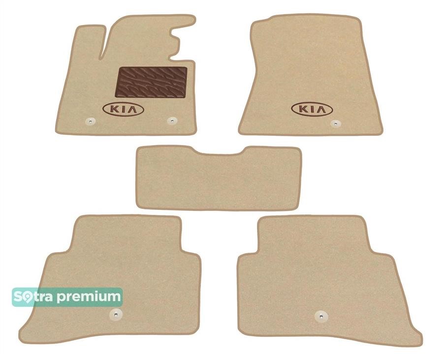 Sotra 90668-CH-BEIGE The carpets of the Sotra interior are two-layer Premium beige for Kia Sportage (mkIV) 2015-2021 (USA), set 90668CHBEIGE: Buy near me at 2407.PL in Poland at an Affordable price!