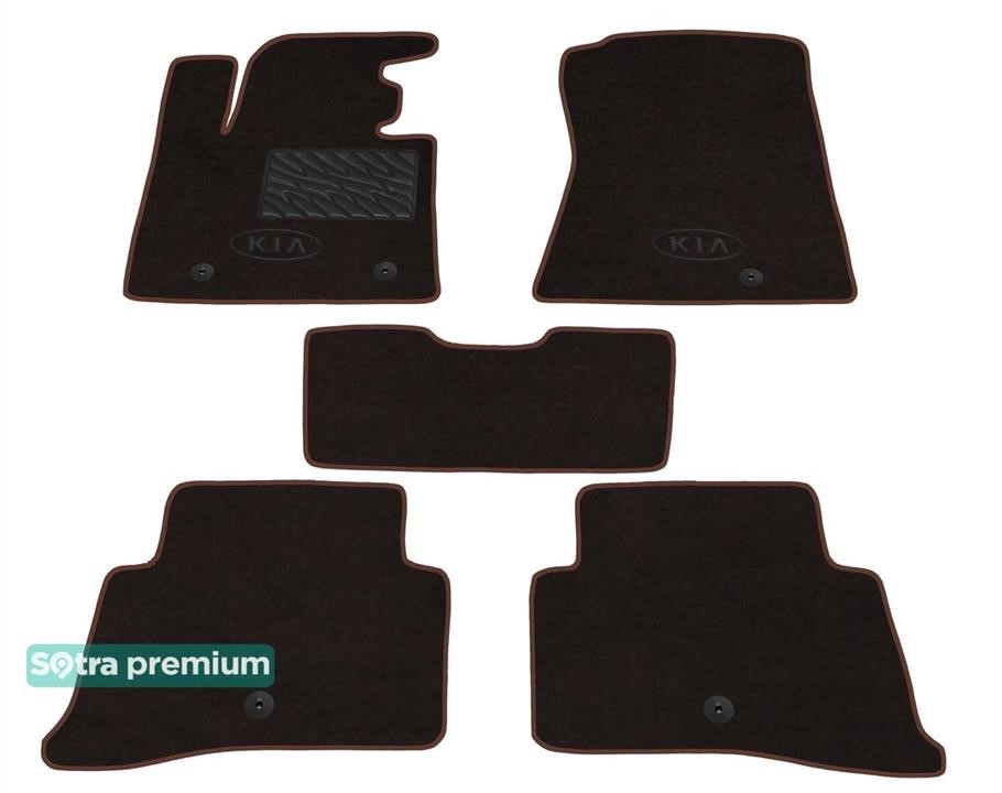 Sotra 90668-CH-CHOCO The carpets of the Sotra interior are two-layer Premium brown for Kia Sportage (mkIV) 2015-2021 (USA), set 90668CHCHOCO: Buy near me at 2407.PL in Poland at an Affordable price!