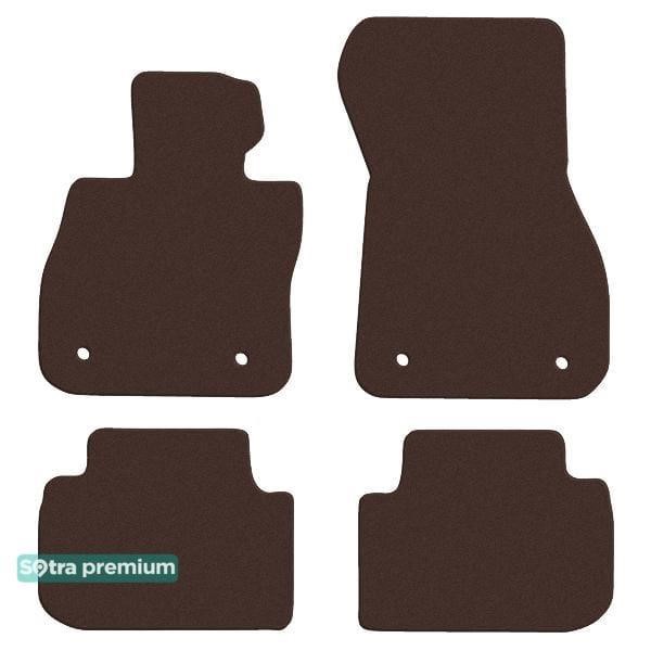 Sotra 90680-CH-CHOCO Sotra interior mat, two-layer Premium brown for BMW 2-series (F44) (gran coupe) 2020- 90680CHCHOCO: Buy near me in Poland at 2407.PL - Good price!