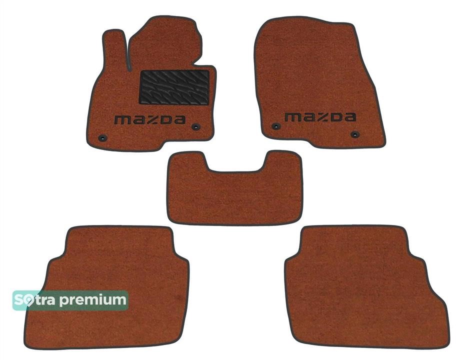 Sotra 90723-CH-TERRA The carpets of the Sotra interior are two-layer Premium terracotta for Mazda CX-5 (mkII) 2017- (USA), set 90723CHTERRA: Buy near me in Poland at 2407.PL - Good price!