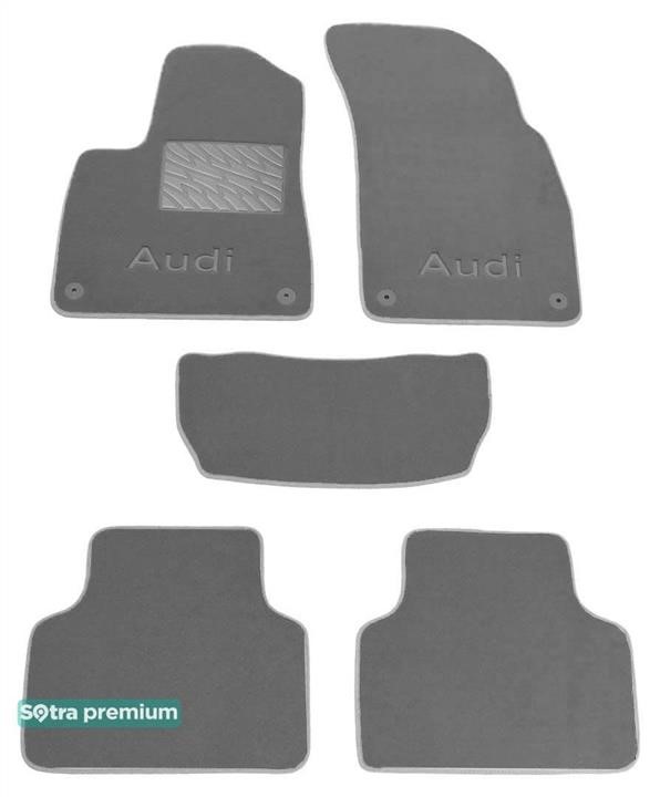 Sotra 90746-CH-GREY The carpets of the Sotra interior are two-layer Premium gray for Audi Q7/SQ7 (mkII)(1-2 row)(2 row without clips) 2020-, set 90746CHGREY: Buy near me in Poland at 2407.PL - Good price!