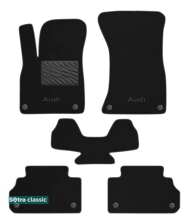 Sotra 90793-GD-BLACK The carpets of the Sotra interior are two-layer Classic black for Audi Q5/SQ5 (mkII) 2017-, set 90793GDBLACK: Buy near me in Poland at 2407.PL - Good price!
